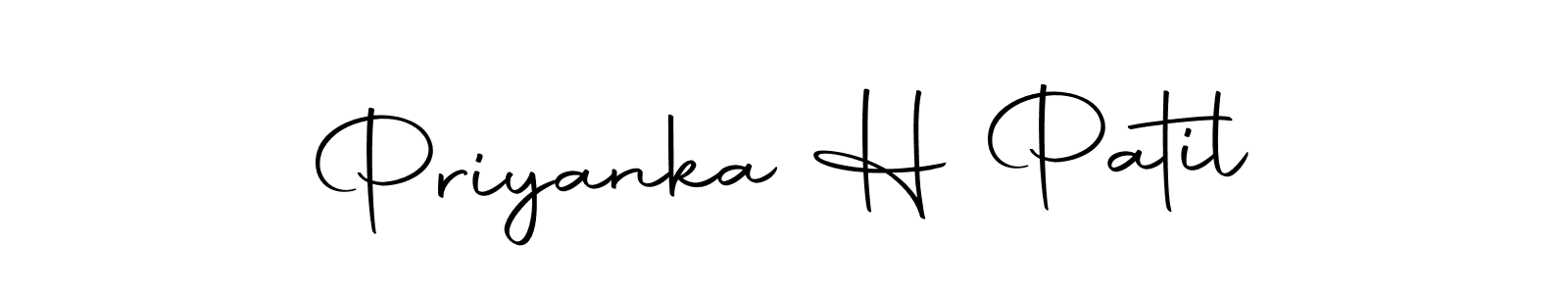 This is the best signature style for the Priyanka H Patil name. Also you like these signature font (Autography-DOLnW). Mix name signature. Priyanka H Patil signature style 10 images and pictures png