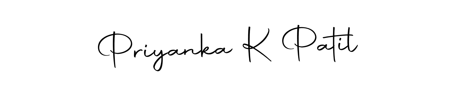 Once you've used our free online signature maker to create your best signature Autography-DOLnW style, it's time to enjoy all of the benefits that Priyanka K Patil name signing documents. Priyanka K Patil signature style 10 images and pictures png