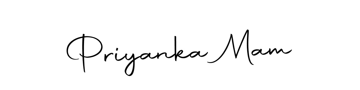 if you are searching for the best signature style for your name Priyanka Mam. so please give up your signature search. here we have designed multiple signature styles  using Autography-DOLnW. Priyanka Mam signature style 10 images and pictures png
