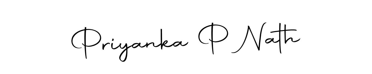 Priyanka P Nath stylish signature style. Best Handwritten Sign (Autography-DOLnW) for my name. Handwritten Signature Collection Ideas for my name Priyanka P Nath. Priyanka P Nath signature style 10 images and pictures png