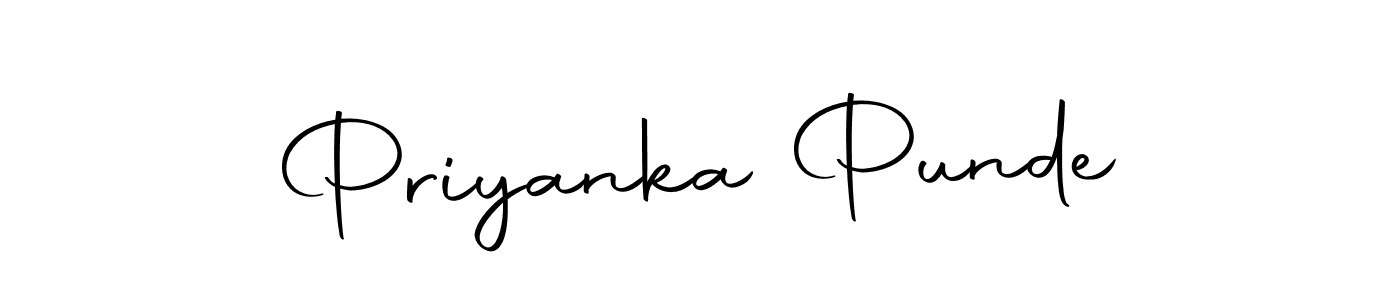 You can use this online signature creator to create a handwritten signature for the name Priyanka Punde. This is the best online autograph maker. Priyanka Punde signature style 10 images and pictures png