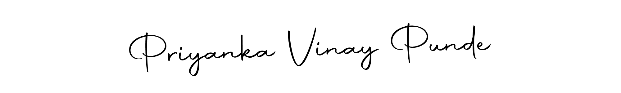 Also You can easily find your signature by using the search form. We will create Priyanka Vinay Punde name handwritten signature images for you free of cost using Autography-DOLnW sign style. Priyanka Vinay Punde signature style 10 images and pictures png