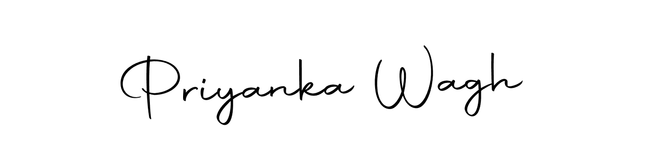 Priyanka Wagh stylish signature style. Best Handwritten Sign (Autography-DOLnW) for my name. Handwritten Signature Collection Ideas for my name Priyanka Wagh. Priyanka Wagh signature style 10 images and pictures png