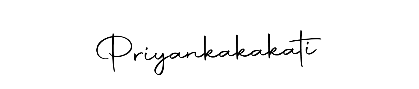 Create a beautiful signature design for name Priyankakakati. With this signature (Autography-DOLnW) fonts, you can make a handwritten signature for free. Priyankakakati signature style 10 images and pictures png
