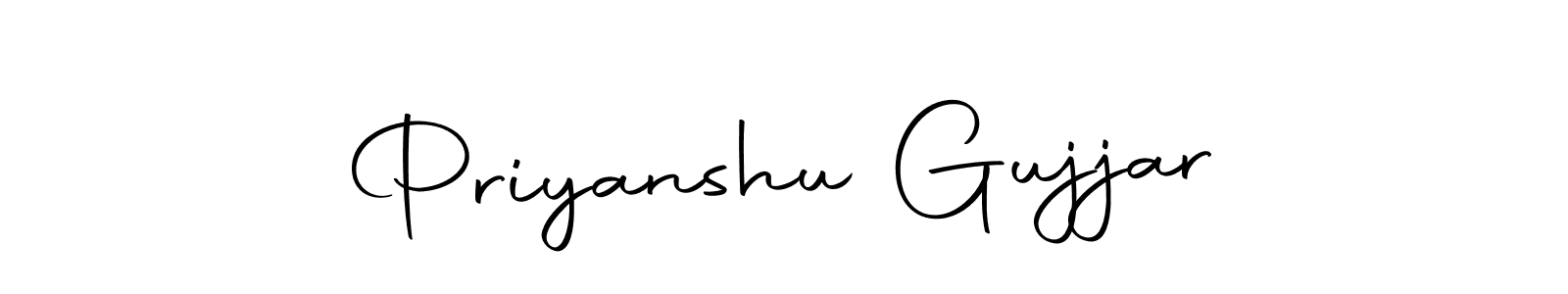 How to make Priyanshu Gujjar signature? Autography-DOLnW is a professional autograph style. Create handwritten signature for Priyanshu Gujjar name. Priyanshu Gujjar signature style 10 images and pictures png