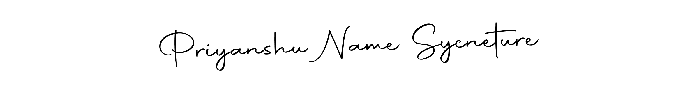 Also we have Priyanshu Name Sycneture name is the best signature style. Create professional handwritten signature collection using Autography-DOLnW autograph style. Priyanshu Name Sycneture signature style 10 images and pictures png