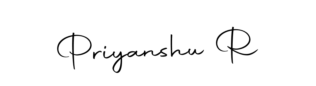 How to make Priyanshu R signature? Autography-DOLnW is a professional autograph style. Create handwritten signature for Priyanshu R name. Priyanshu R signature style 10 images and pictures png