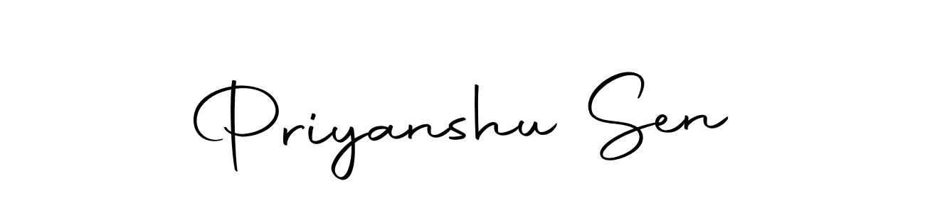 You can use this online signature creator to create a handwritten signature for the name Priyanshu Sen. This is the best online autograph maker. Priyanshu Sen signature style 10 images and pictures png