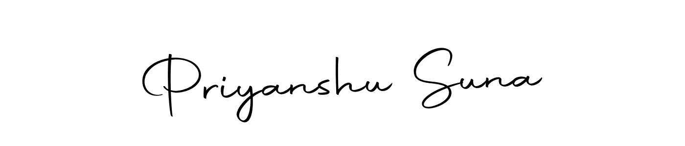 Use a signature maker to create a handwritten signature online. With this signature software, you can design (Autography-DOLnW) your own signature for name Priyanshu Suna. Priyanshu Suna signature style 10 images and pictures png