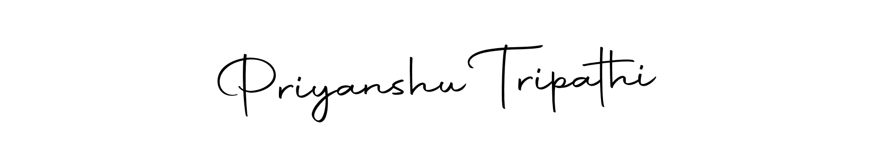 Make a beautiful signature design for name Priyanshu Tripathi. With this signature (Autography-DOLnW) style, you can create a handwritten signature for free. Priyanshu Tripathi signature style 10 images and pictures png