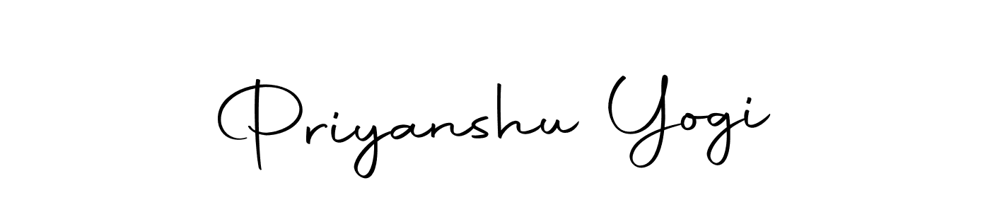 Make a beautiful signature design for name Priyanshu Yogi. With this signature (Autography-DOLnW) style, you can create a handwritten signature for free. Priyanshu Yogi signature style 10 images and pictures png