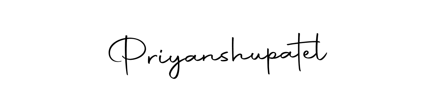 How to make Priyanshupatel name signature. Use Autography-DOLnW style for creating short signs online. This is the latest handwritten sign. Priyanshupatel signature style 10 images and pictures png