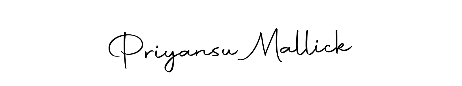 Make a beautiful signature design for name Priyansu Mallick. With this signature (Autography-DOLnW) style, you can create a handwritten signature for free. Priyansu Mallick signature style 10 images and pictures png