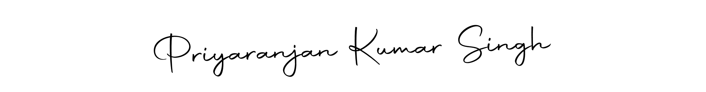 Create a beautiful signature design for name Priyaranjan Kumar Singh. With this signature (Autography-DOLnW) fonts, you can make a handwritten signature for free. Priyaranjan Kumar Singh signature style 10 images and pictures png