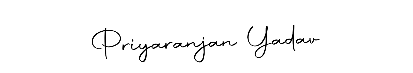 Make a beautiful signature design for name Priyaranjan Yadav. With this signature (Autography-DOLnW) style, you can create a handwritten signature for free. Priyaranjan Yadav signature style 10 images and pictures png