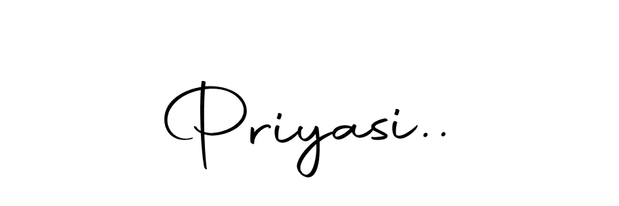 Use a signature maker to create a handwritten signature online. With this signature software, you can design (Autography-DOLnW) your own signature for name Priyasi... Priyasi.. signature style 10 images and pictures png