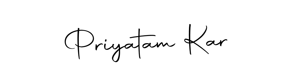 Make a beautiful signature design for name Priyatam Kar. With this signature (Autography-DOLnW) style, you can create a handwritten signature for free. Priyatam Kar signature style 10 images and pictures png