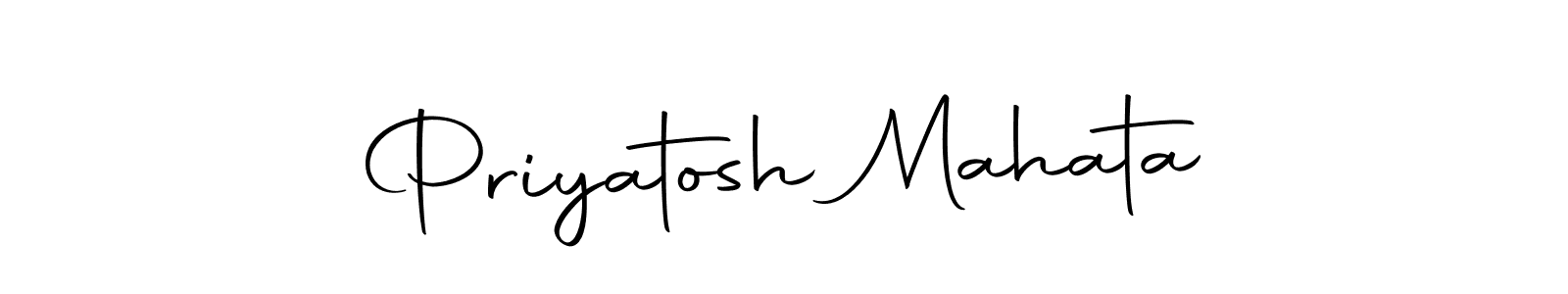 Also we have Priyatosh Mahata name is the best signature style. Create professional handwritten signature collection using Autography-DOLnW autograph style. Priyatosh Mahata signature style 10 images and pictures png
