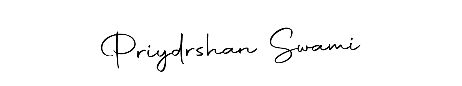 Make a beautiful signature design for name Priydrshan Swami. With this signature (Autography-DOLnW) style, you can create a handwritten signature for free. Priydrshan Swami signature style 10 images and pictures png