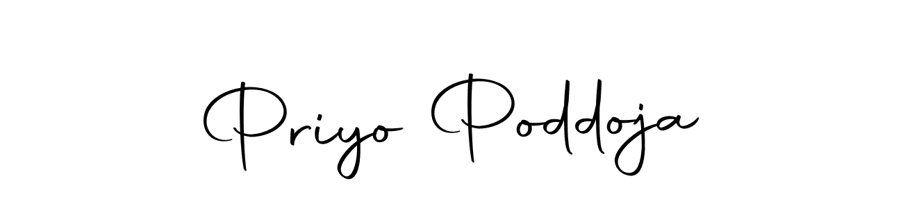 Make a beautiful signature design for name Priyo Poddoja. With this signature (Autography-DOLnW) style, you can create a handwritten signature for free. Priyo Poddoja signature style 10 images and pictures png
