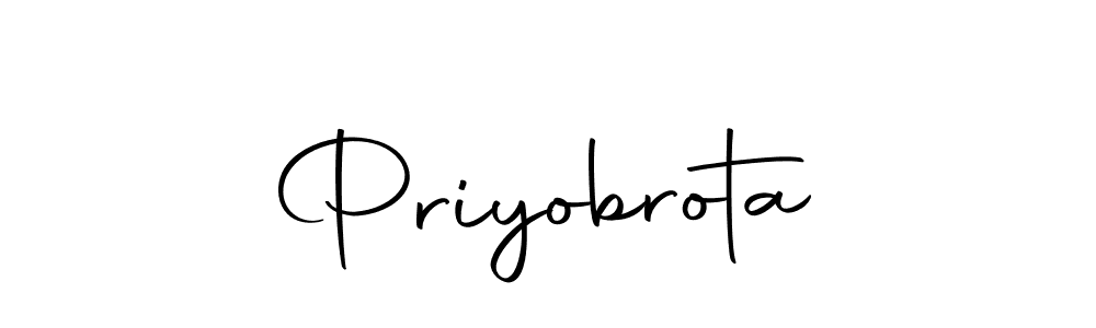 Make a beautiful signature design for name Priyobrota. Use this online signature maker to create a handwritten signature for free. Priyobrota signature style 10 images and pictures png