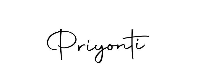 How to make Priyonti signature? Autography-DOLnW is a professional autograph style. Create handwritten signature for Priyonti name. Priyonti signature style 10 images and pictures png