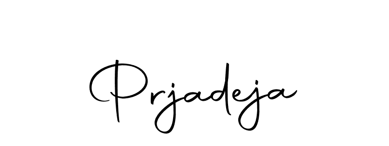 if you are searching for the best signature style for your name Prjadeja. so please give up your signature search. here we have designed multiple signature styles  using Autography-DOLnW. Prjadeja signature style 10 images and pictures png