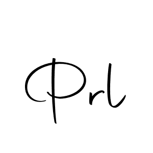 How to make Prl signature? Autography-DOLnW is a professional autograph style. Create handwritten signature for Prl name. Prl signature style 10 images and pictures png