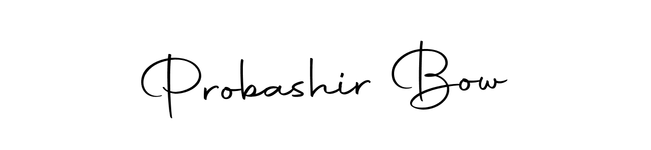 Make a beautiful signature design for name Probashir Bow. With this signature (Autography-DOLnW) style, you can create a handwritten signature for free. Probashir Bow signature style 10 images and pictures png