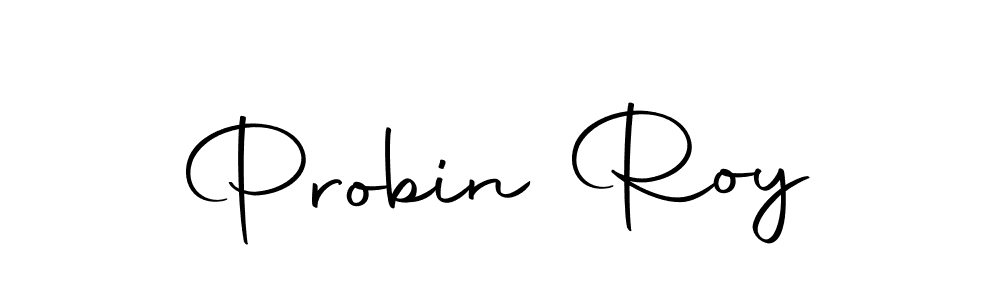 Probin Roy stylish signature style. Best Handwritten Sign (Autography-DOLnW) for my name. Handwritten Signature Collection Ideas for my name Probin Roy. Probin Roy signature style 10 images and pictures png