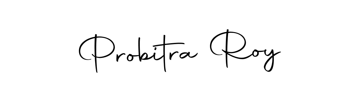 Use a signature maker to create a handwritten signature online. With this signature software, you can design (Autography-DOLnW) your own signature for name Probitra Roy. Probitra Roy signature style 10 images and pictures png