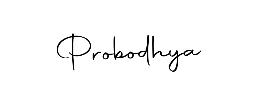You should practise on your own different ways (Autography-DOLnW) to write your name (Probodhya) in signature. don't let someone else do it for you. Probodhya signature style 10 images and pictures png