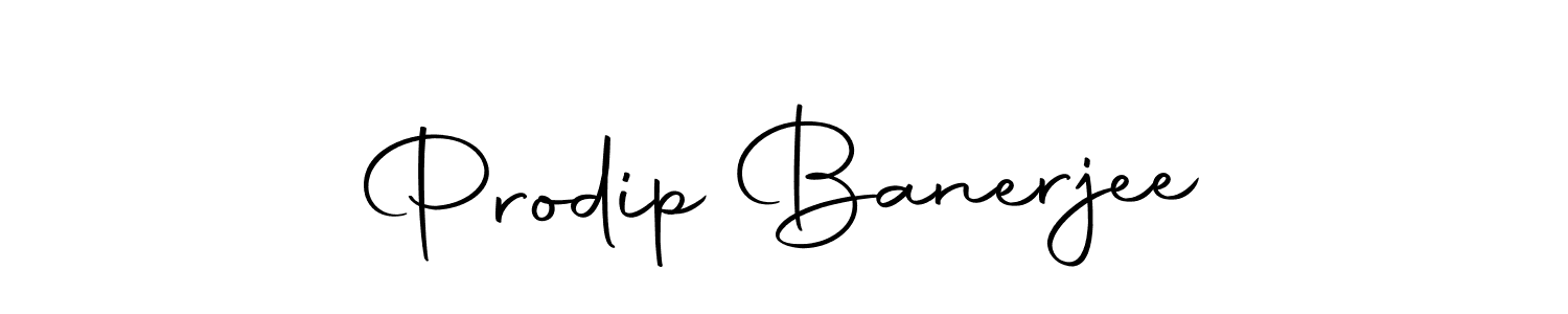 How to make Prodip Banerjee signature? Autography-DOLnW is a professional autograph style. Create handwritten signature for Prodip Banerjee name. Prodip Banerjee signature style 10 images and pictures png