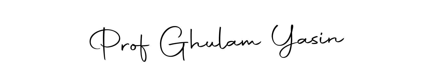 How to make Prof Ghulam Yasin signature? Autography-DOLnW is a professional autograph style. Create handwritten signature for Prof Ghulam Yasin name. Prof Ghulam Yasin signature style 10 images and pictures png