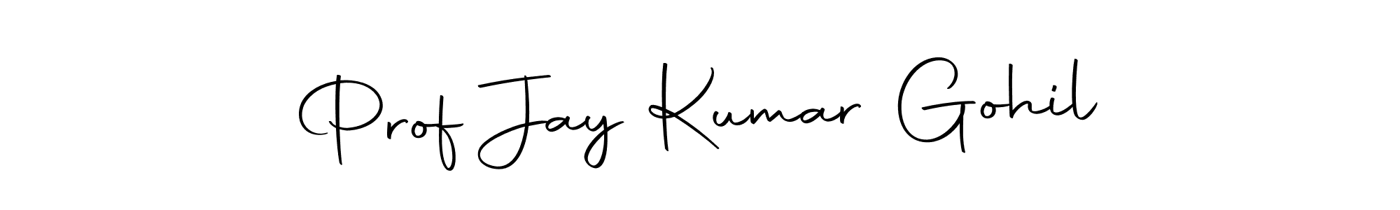 Prof Jay Kumar Gohil stylish signature style. Best Handwritten Sign (Autography-DOLnW) for my name. Handwritten Signature Collection Ideas for my name Prof Jay Kumar Gohil. Prof Jay Kumar Gohil signature style 10 images and pictures png