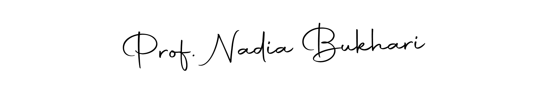 Prof. Nadia Bukhari stylish signature style. Best Handwritten Sign (Autography-DOLnW) for my name. Handwritten Signature Collection Ideas for my name Prof. Nadia Bukhari. Prof. Nadia Bukhari signature style 10 images and pictures png