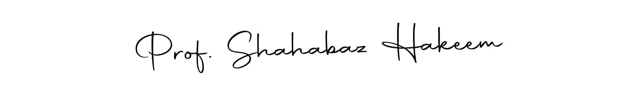 How to make Prof. Shahabaz Hakeem signature? Autography-DOLnW is a professional autograph style. Create handwritten signature for Prof. Shahabaz Hakeem name. Prof. Shahabaz Hakeem signature style 10 images and pictures png