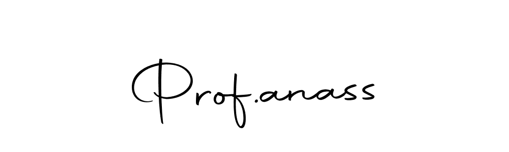 How to make Prof.anass name signature. Use Autography-DOLnW style for creating short signs online. This is the latest handwritten sign. Prof.anass signature style 10 images and pictures png