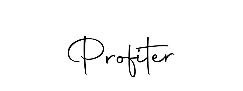 Also we have Profiter name is the best signature style. Create professional handwritten signature collection using Autography-DOLnW autograph style. Profiter signature style 10 images and pictures png