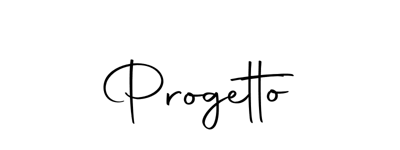 Make a beautiful signature design for name Progetto. With this signature (Autography-DOLnW) style, you can create a handwritten signature for free. Progetto signature style 10 images and pictures png