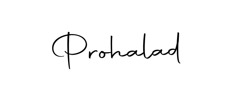 Use a signature maker to create a handwritten signature online. With this signature software, you can design (Autography-DOLnW) your own signature for name Prohalad. Prohalad signature style 10 images and pictures png