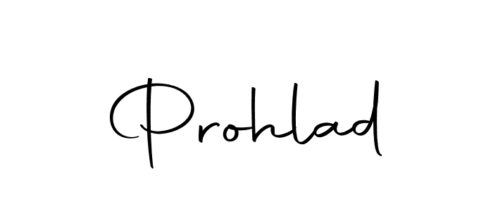 Make a beautiful signature design for name Prohlad. With this signature (Autography-DOLnW) style, you can create a handwritten signature for free. Prohlad signature style 10 images and pictures png