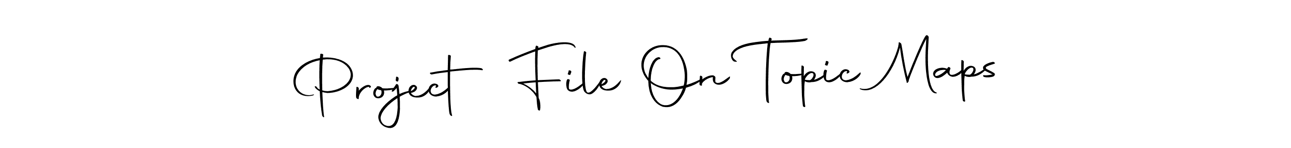 Similarly Autography-DOLnW is the best handwritten signature design. Signature creator online .You can use it as an online autograph creator for name Project File On Topic Maps. Project File On Topic Maps signature style 10 images and pictures png