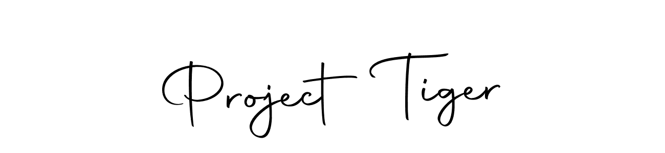 Create a beautiful signature design for name Project Tiger. With this signature (Autography-DOLnW) fonts, you can make a handwritten signature for free. Project Tiger signature style 10 images and pictures png