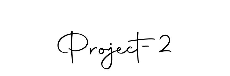 How to make Project-2 name signature. Use Autography-DOLnW style for creating short signs online. This is the latest handwritten sign. Project-2 signature style 10 images and pictures png