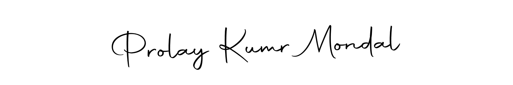 The best way (Autography-DOLnW) to make a short signature is to pick only two or three words in your name. The name Prolay Kumr Mondal include a total of six letters. For converting this name. Prolay Kumr Mondal signature style 10 images and pictures png