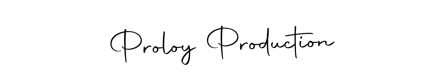 It looks lik you need a new signature style for name Proloy Production. Design unique handwritten (Autography-DOLnW) signature with our free signature maker in just a few clicks. Proloy Production signature style 10 images and pictures png