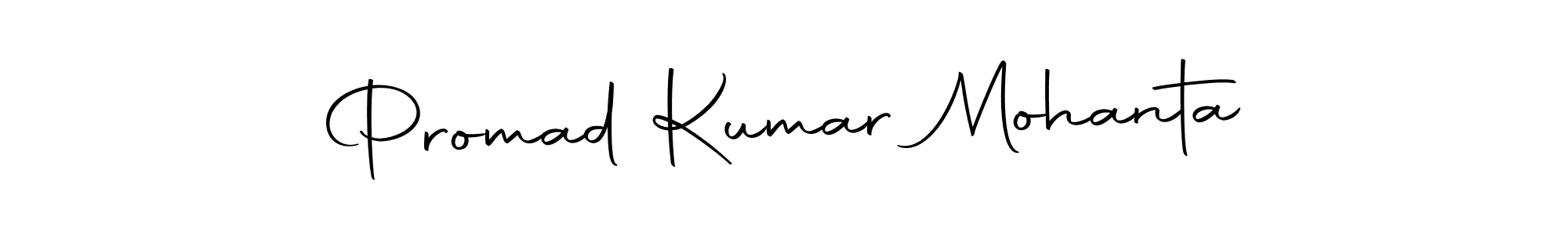 Make a beautiful signature design for name Promad Kumar Mohanta. With this signature (Autography-DOLnW) style, you can create a handwritten signature for free. Promad Kumar Mohanta signature style 10 images and pictures png