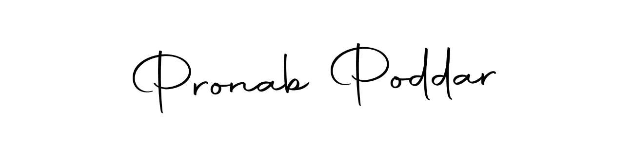Make a beautiful signature design for name Pronab Poddar. Use this online signature maker to create a handwritten signature for free. Pronab Poddar signature style 10 images and pictures png