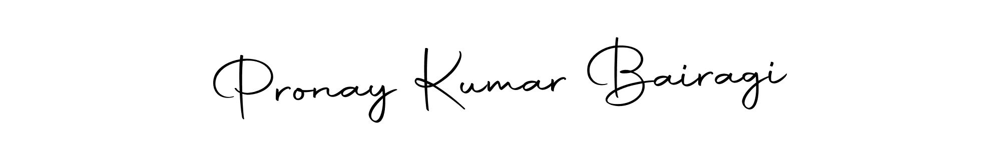 How to make Pronay Kumar Bairagi name signature. Use Autography-DOLnW style for creating short signs online. This is the latest handwritten sign. Pronay Kumar Bairagi signature style 10 images and pictures png